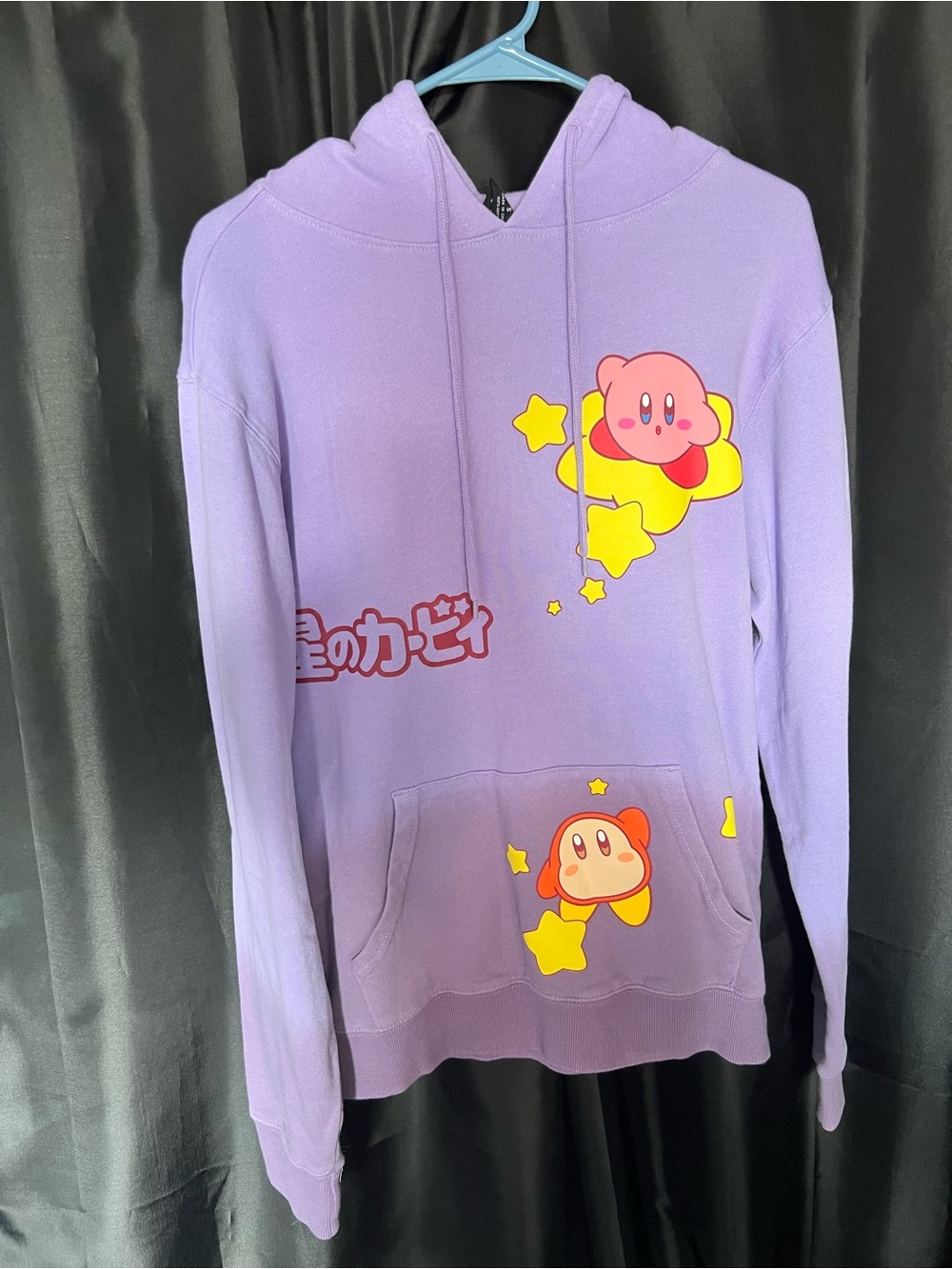 Small Kirby Purple Hoodie